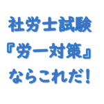 社労士試験労一対策ならこれ