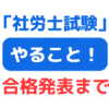 2025年社労士試験合格発表再受験＆実務準備（サムネイル画像）